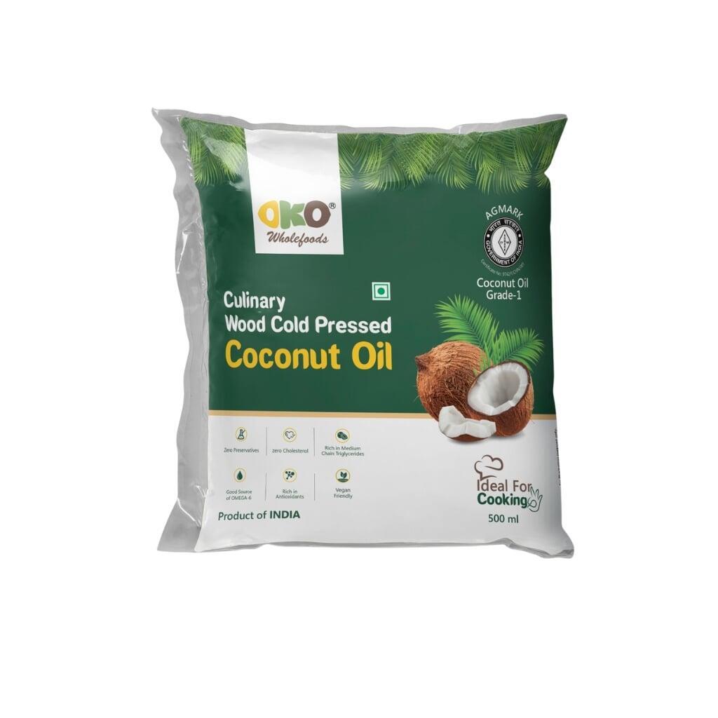 Culinary Wood Cold Pressed Coconut Oil - Pillow Pouch